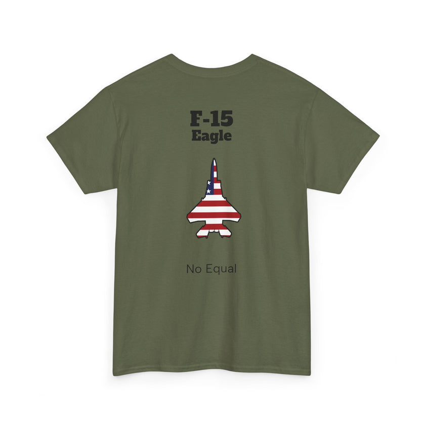 F-15 Eagle T-Shirt back print