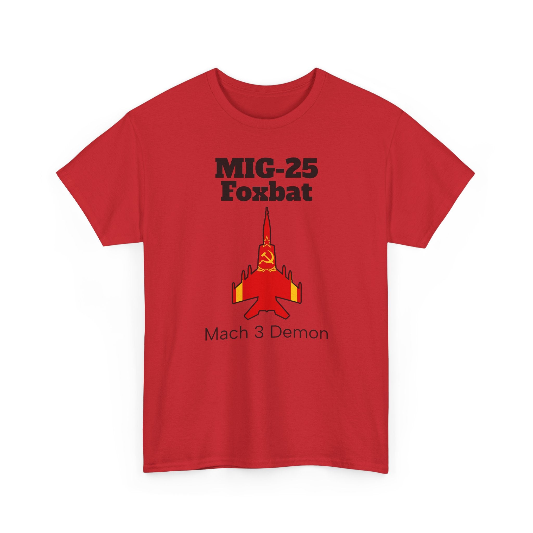 MIG-25 Foxbat T-Shirt front print