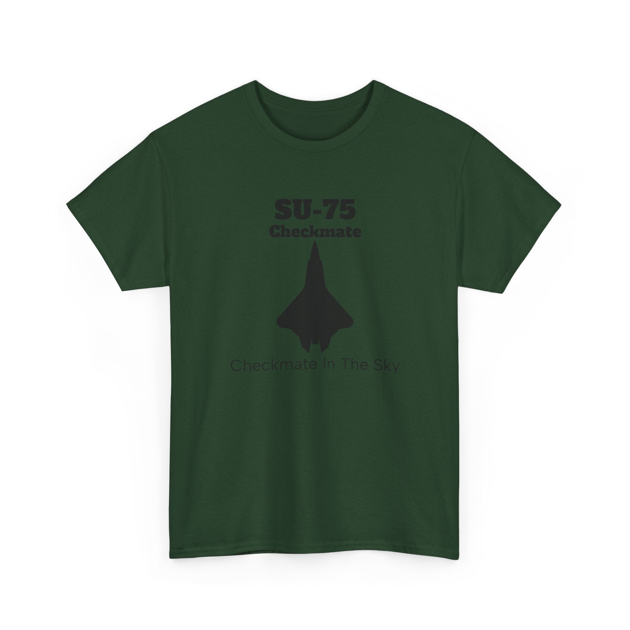 SU-75 Checkmate Unisex Heavy Cotton Tee - FrontPrint