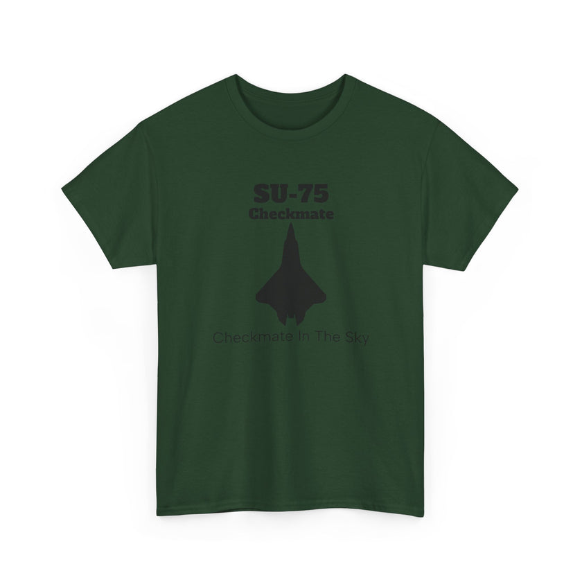 SU-75 Checkmate Unisex Heavy Cotton Tee - FrontPrint