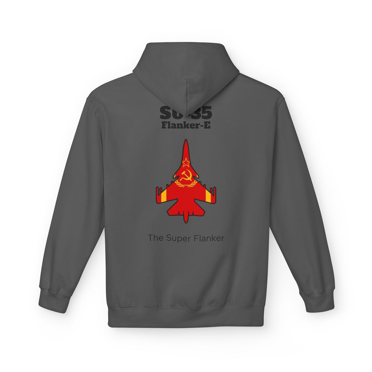 Soviet Fighter Jet Hoodie - Cozy Fleece Sweatshirt with Aviation Design, Great for Aviation Lovers, Gift for Pilots, Casual Wear, [...]