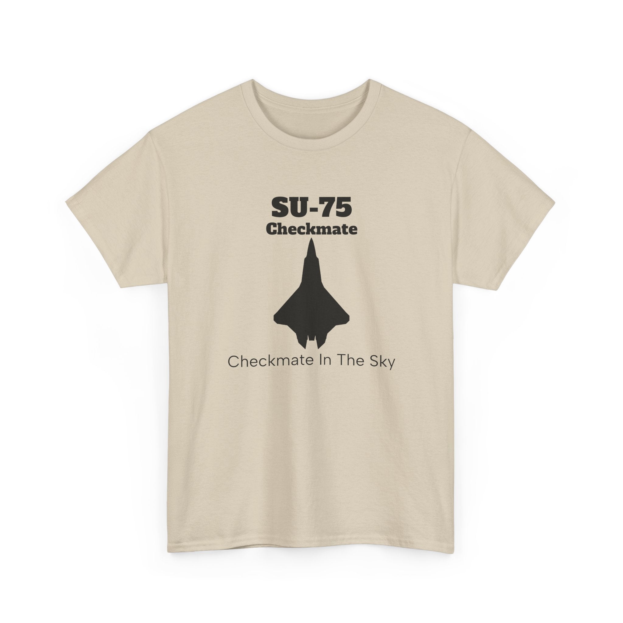 SU-75 Checkmate Unisex Heavy Cotton Tee - FrontPrint