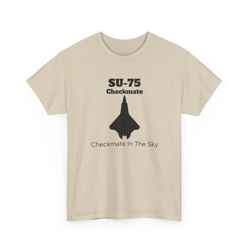 SU-75 Checkmate Unisex Heavy Cotton Tee - FrontPrint