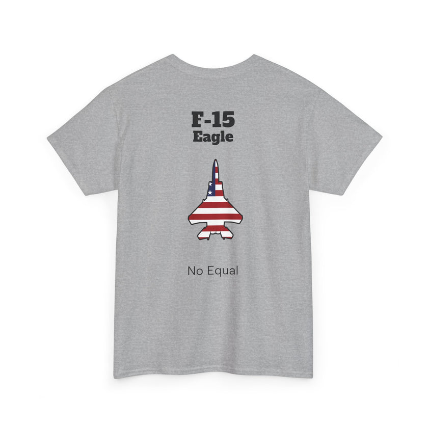 F-15 Eagle T-Shirt back print