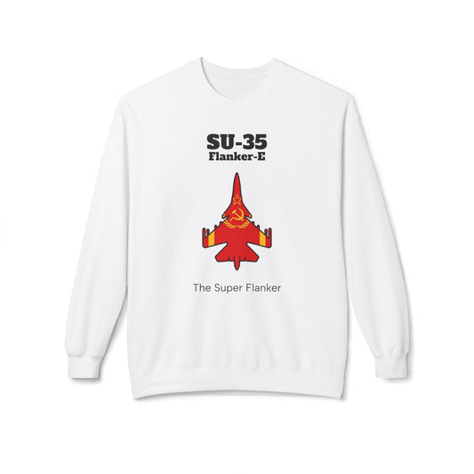 SU-35 Flanker-E Sweatshirt front print
