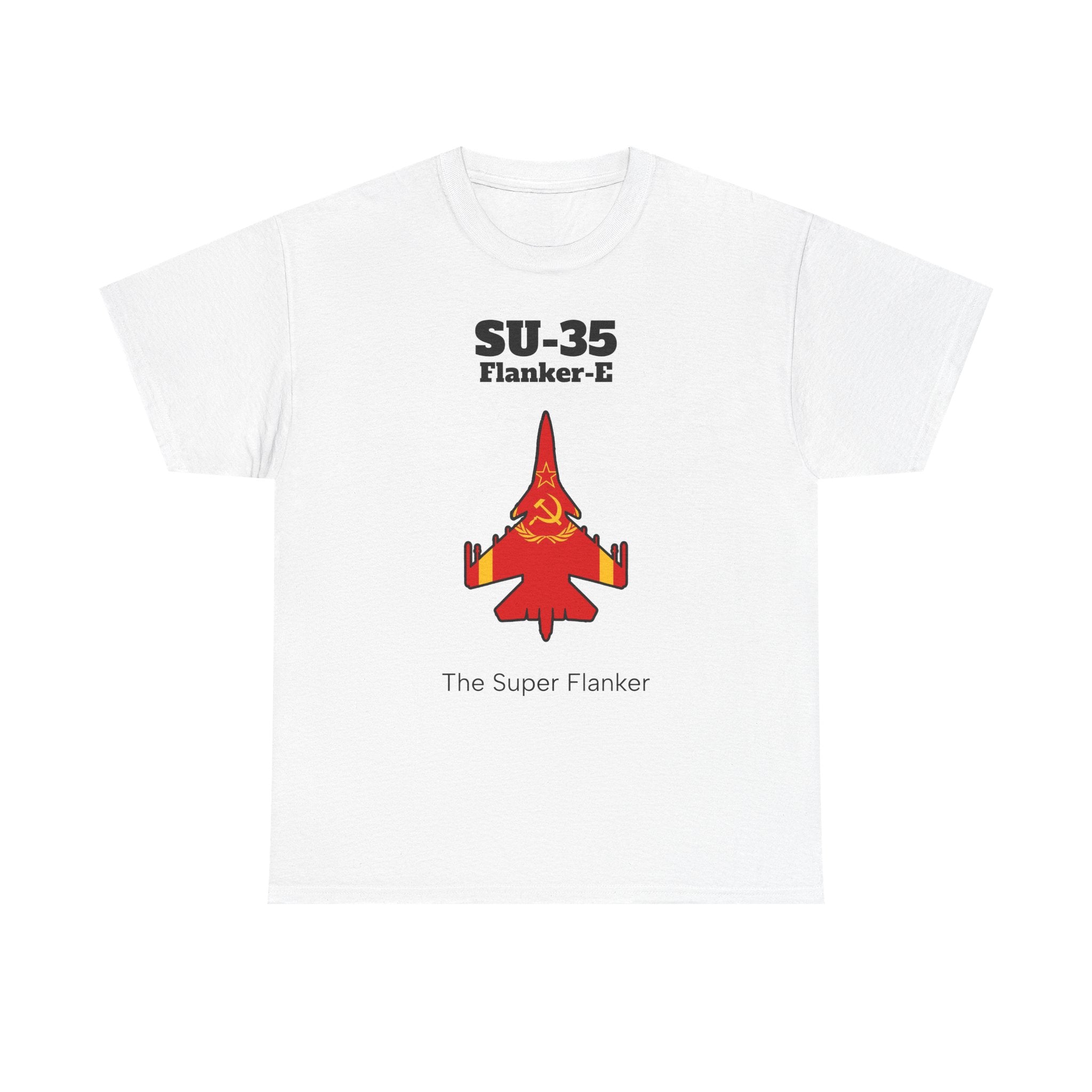 SU-35 Flanker-E T-Shirt front print