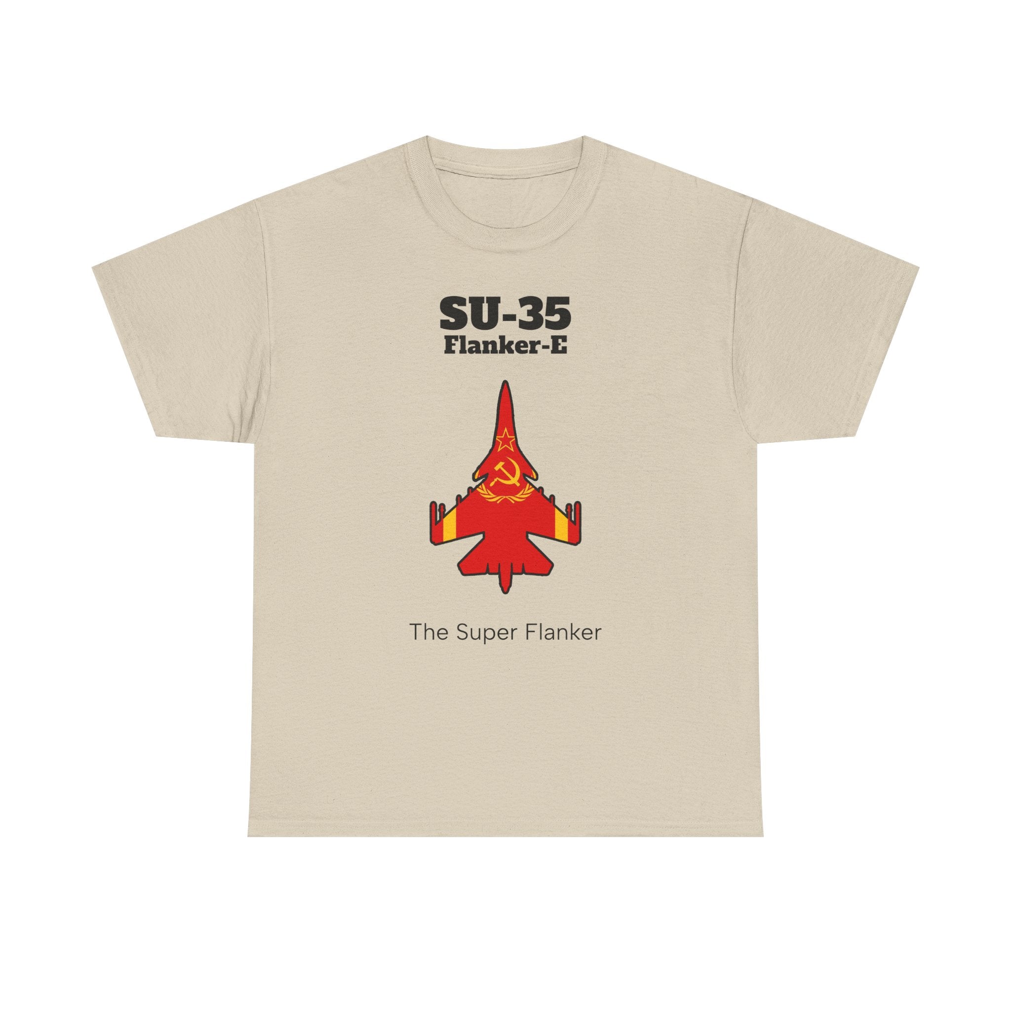 SU-35 Flanker-E T-Shirt front print