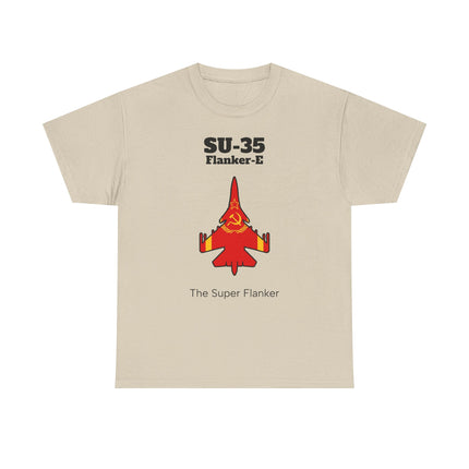 SU-35 Flanker-E T-Shirt front print