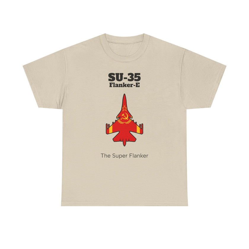 SU-35 Flanker-E T-Shirt front print