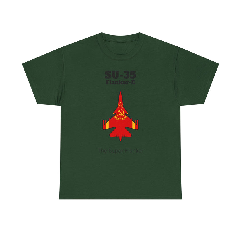 SU-35 Flanker-E T-Shirt front print