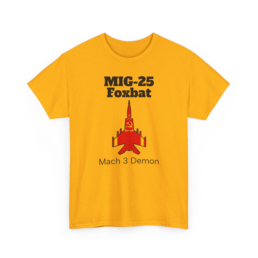 MIG-25 Foxbat T-Shirt front print