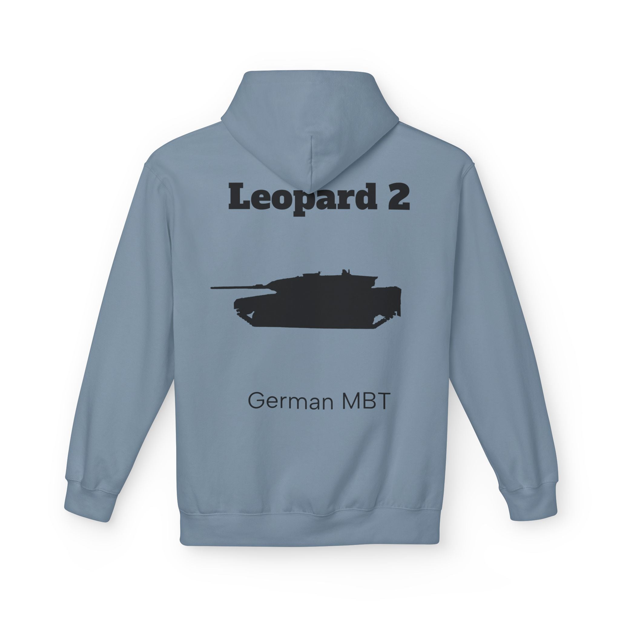 Leopard 2 German MBT Hoodie - BackPrint