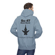 Su-47 Black Shark Hoodie - Prototype Of Power - BackPrint