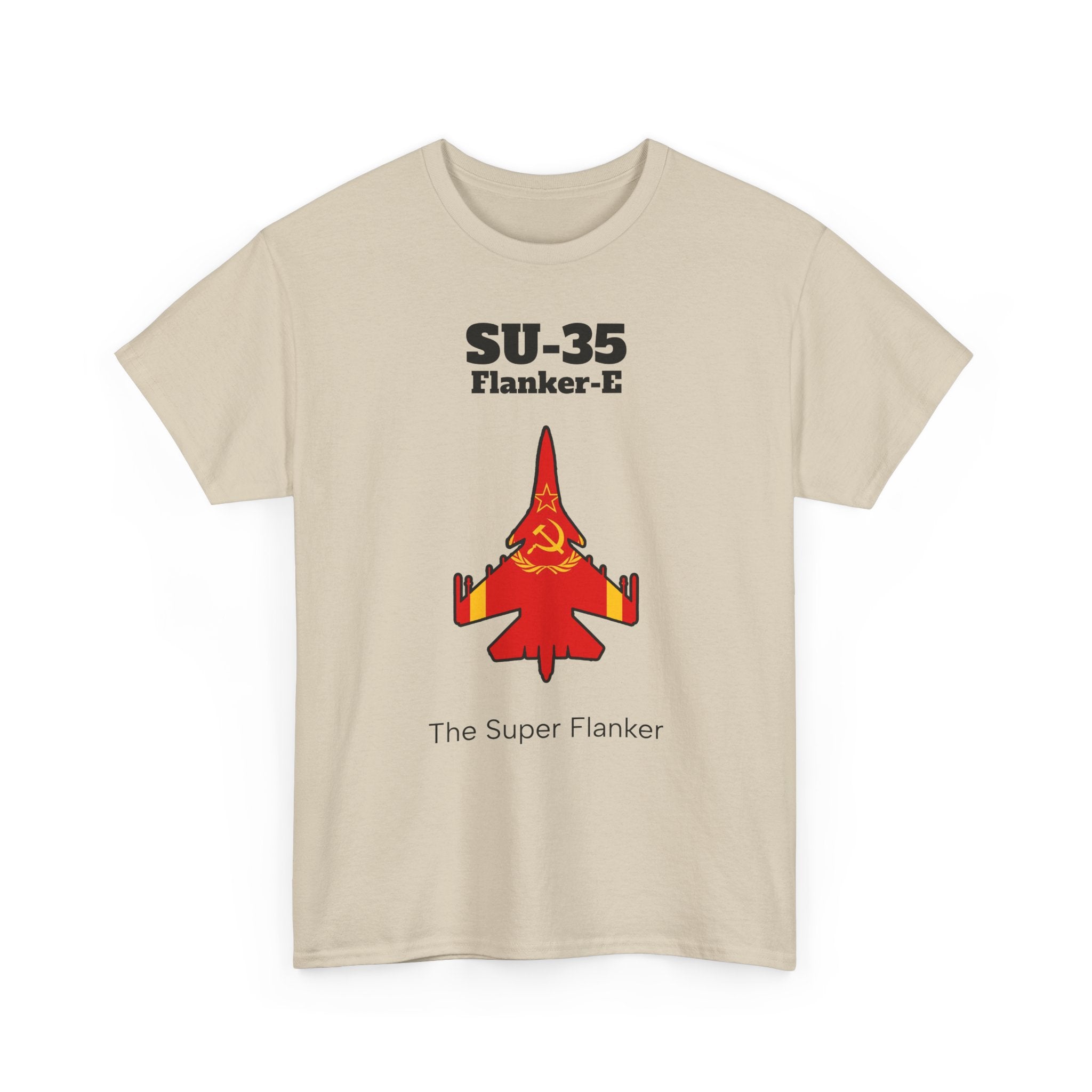 SU-35 Flanker-E T-Shirt front print