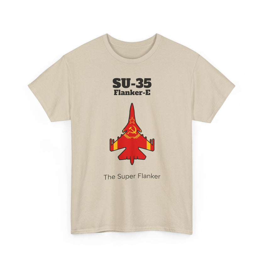 SU-35 Flanker-E T-Shirt front print