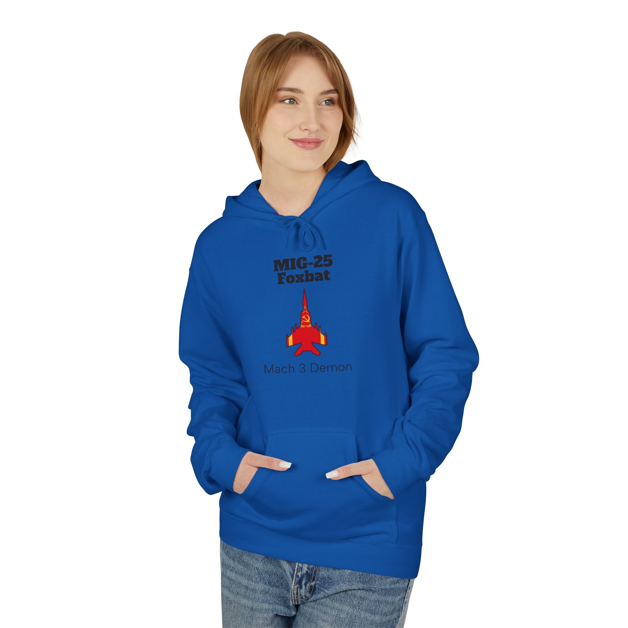 MIG-25 Hoodie front print
