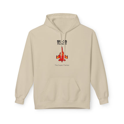 SU-35 Flanker-E Hoodie front print