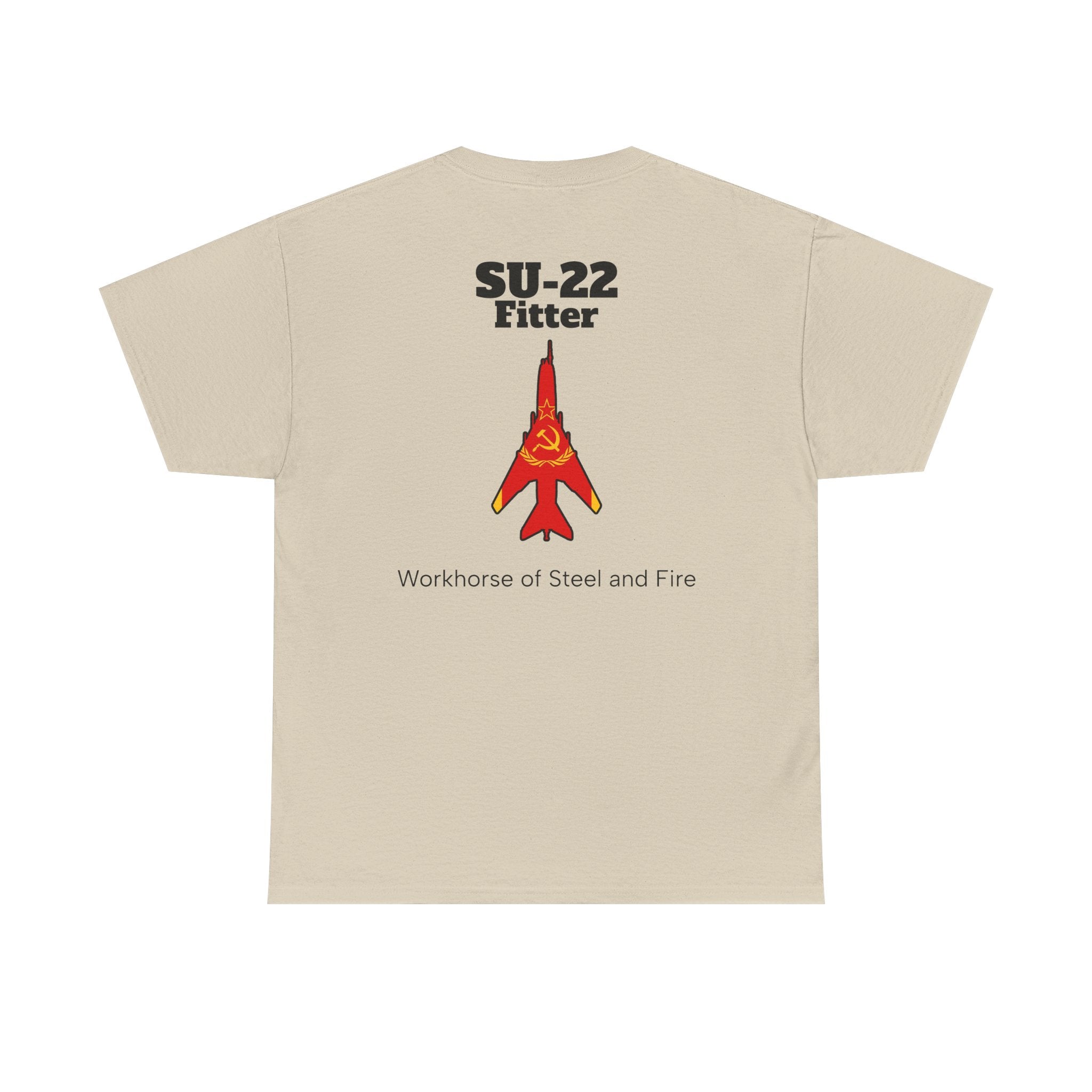SU-22 Fitter  T-Shirt back print