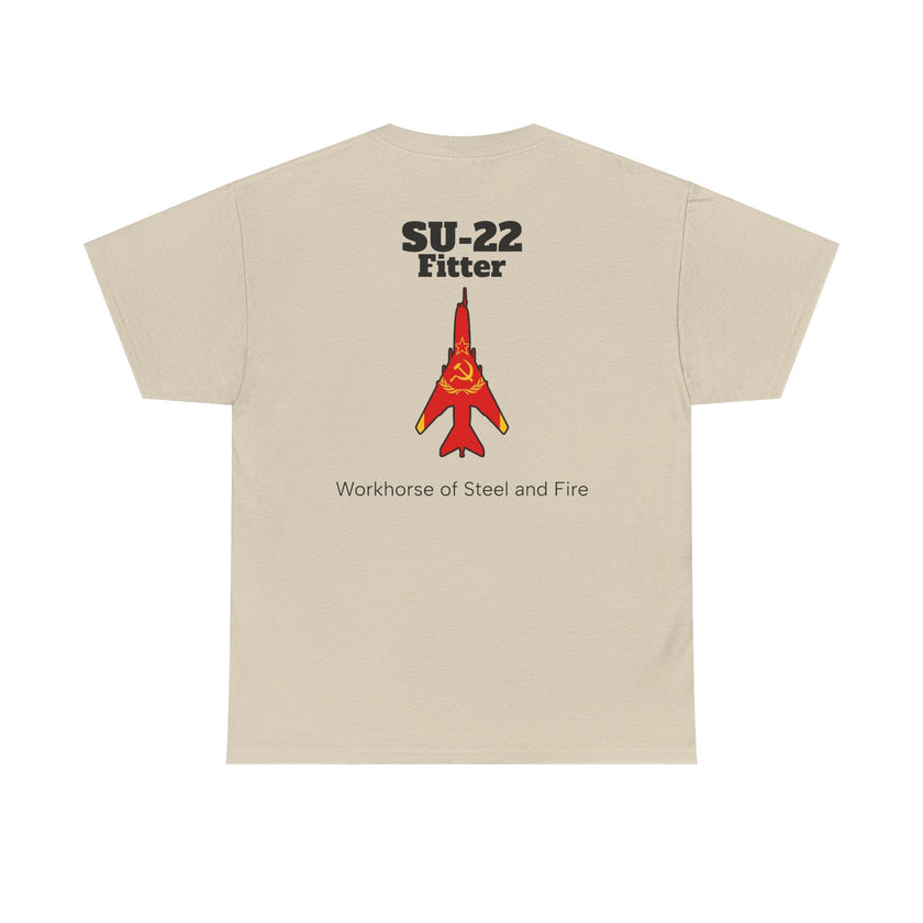 SU-22 Fitter  T-Shirt back print