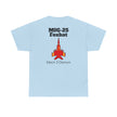 MIG-25 Foxbat T-Shirt back print