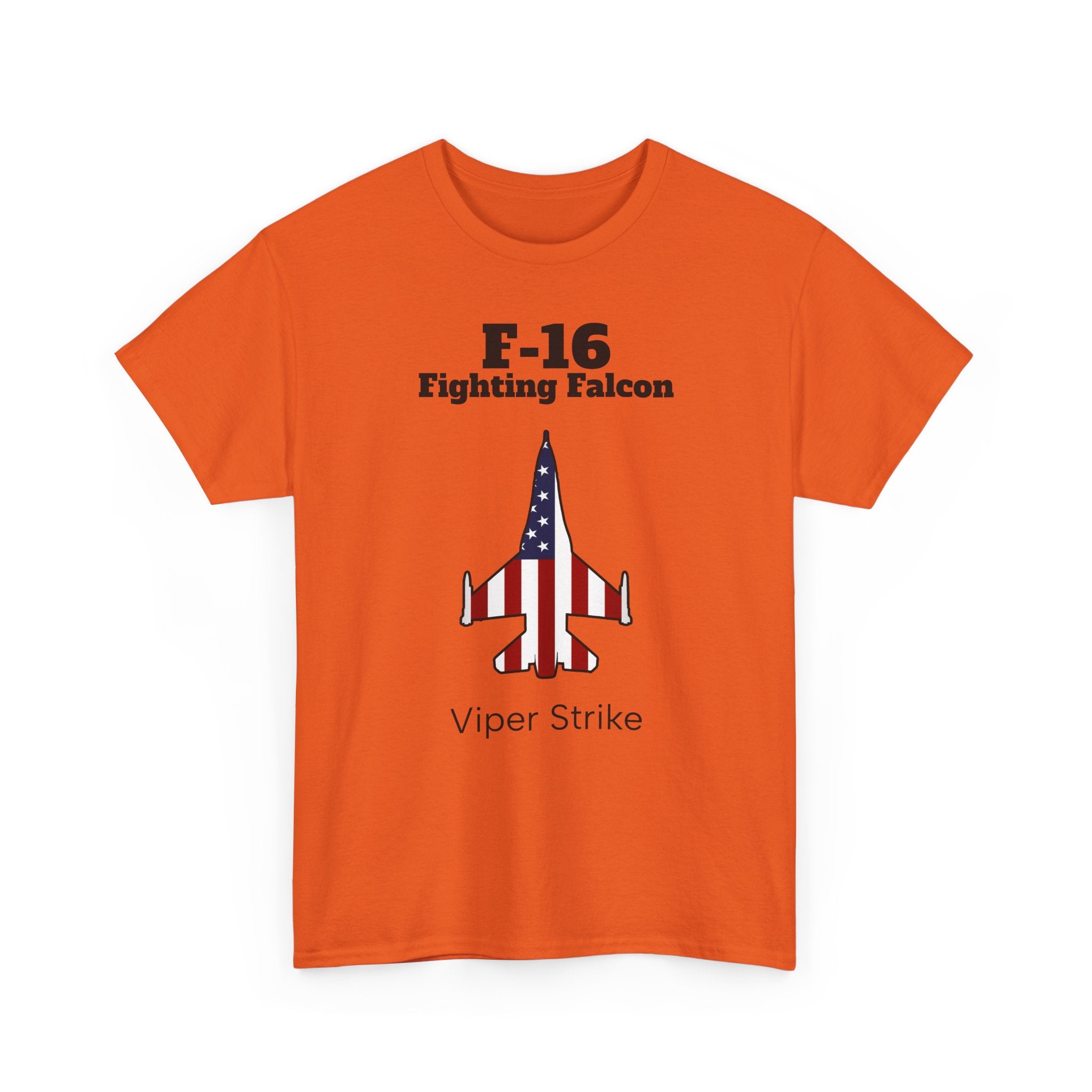 F-16 Fighting Falcon T-Shirt Front Print