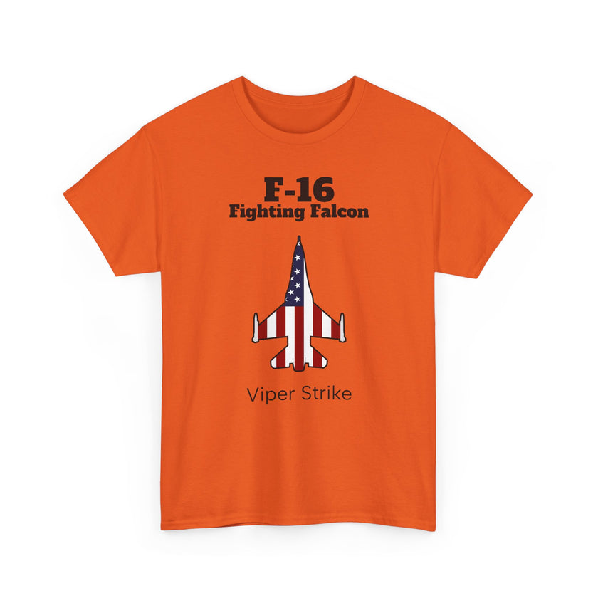 F-16 Fighting Falcon T-Shirt Front Print