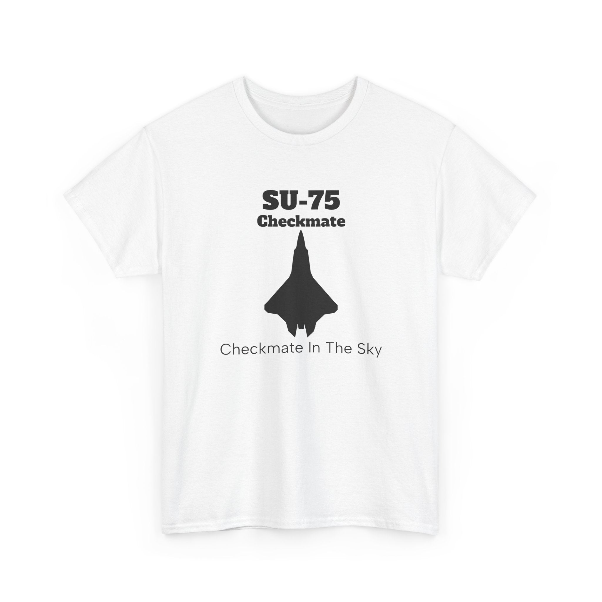 SU-75 Checkmate Unisex Heavy Cotton Tee - FrontPrint