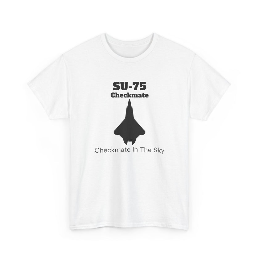 SU-75 Checkmate Unisex Heavy Cotton Tee - FrontPrint