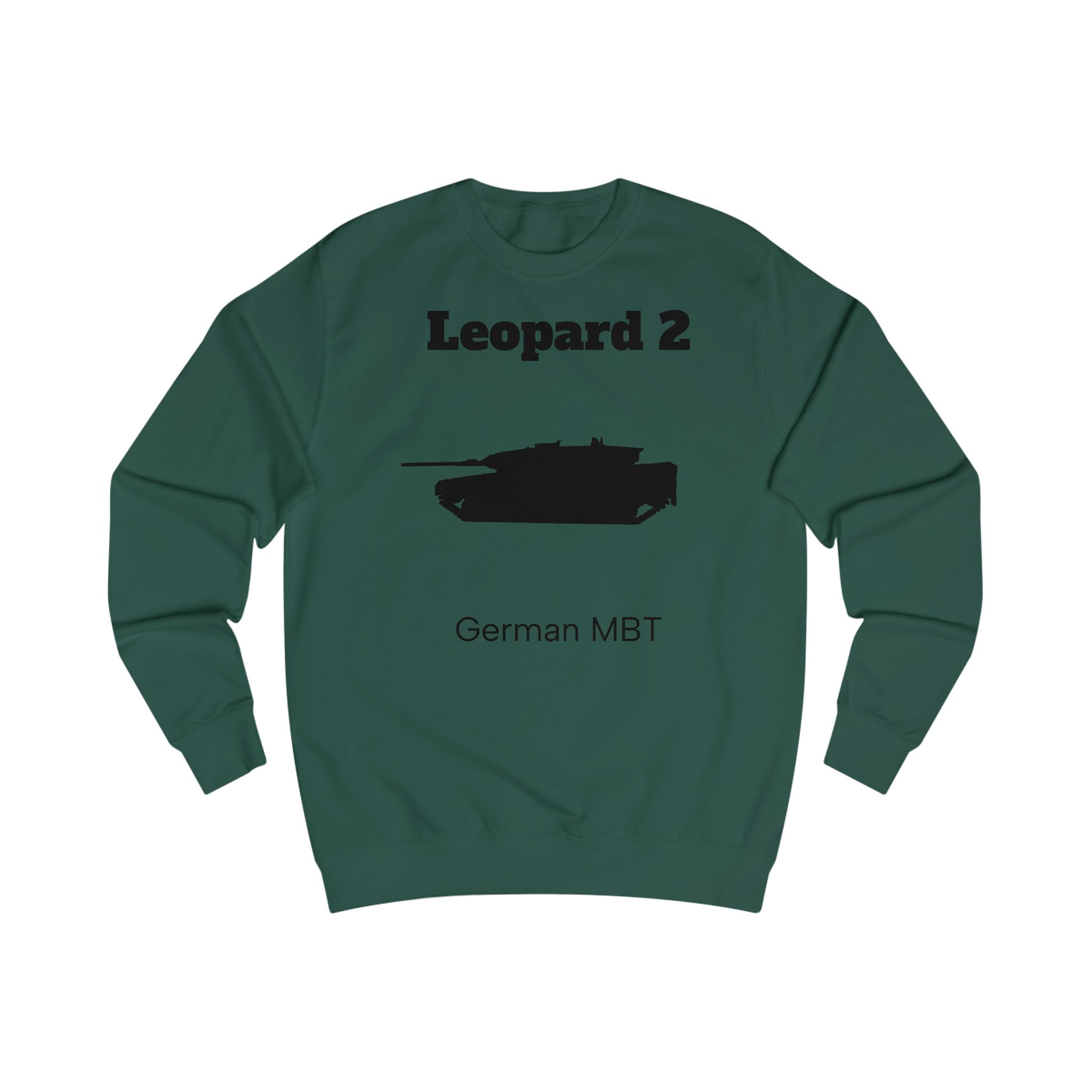 Leopard 2 German MBT Sweatshirt Frontprint