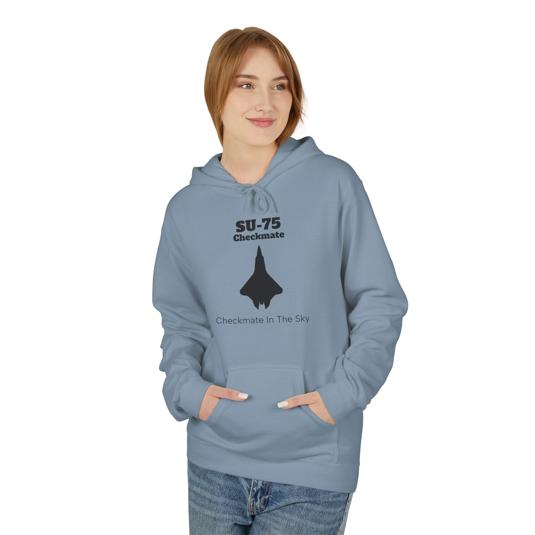 SU-75 Checkmate in the sky Hoodie - FrontPrint