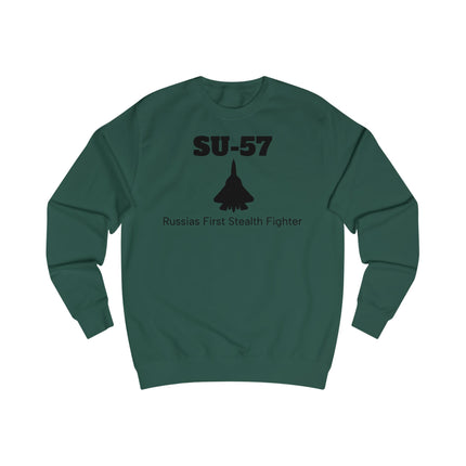 SU-57 Stealth Fighter Unisex Sweatshirt - FrontPrint