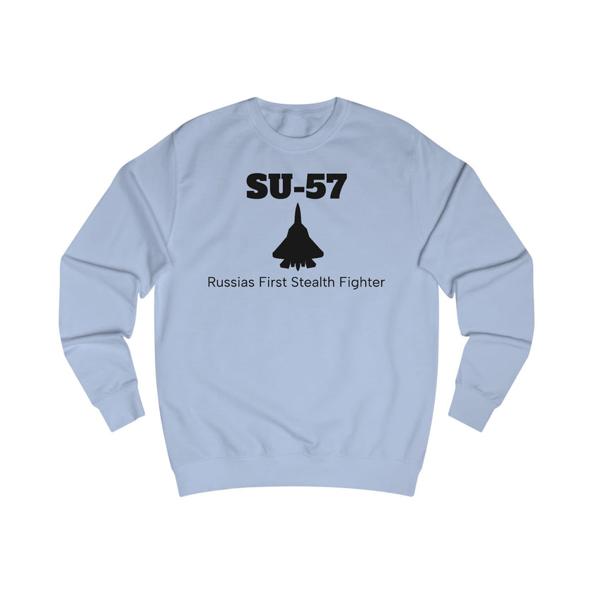 SU-57 Stealth Fighter Unisex Sweatshirt - FrontPrint