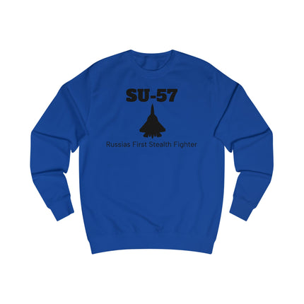 SU-57 Stealth Fighter Unisex Sweatshirt - FrontPrint