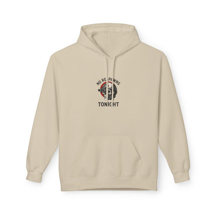 No Respawns Tonight Hoodie front print