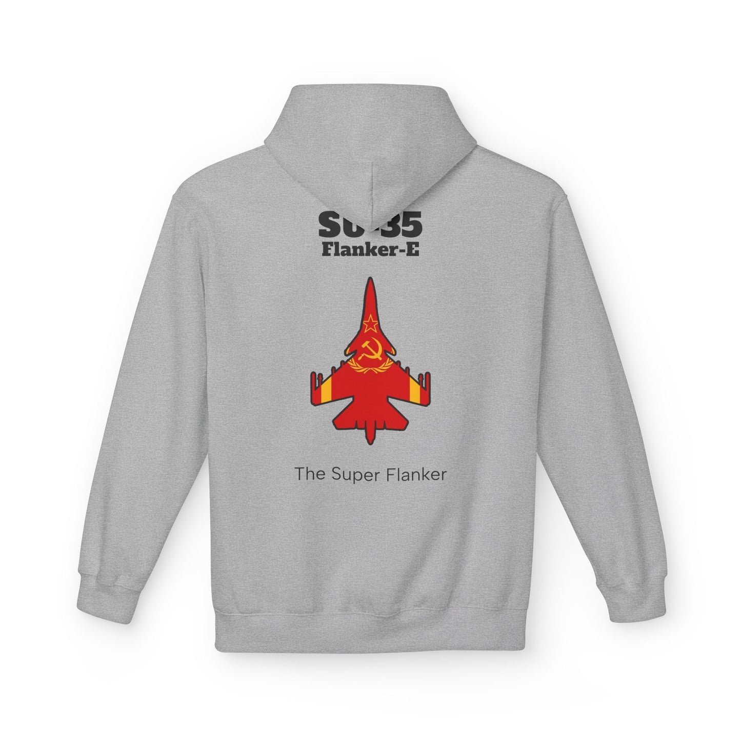 Soviet Fighter Jet Hoodie - Cozy Fleece Sweatshirt with Aviation Design, Great for Aviation Lovers, Gift for Pilots, Casual Wear, [...]