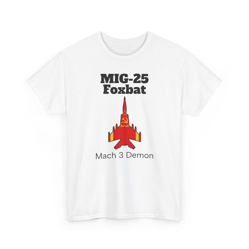 MIG-25 Foxbat T-Shirt front print