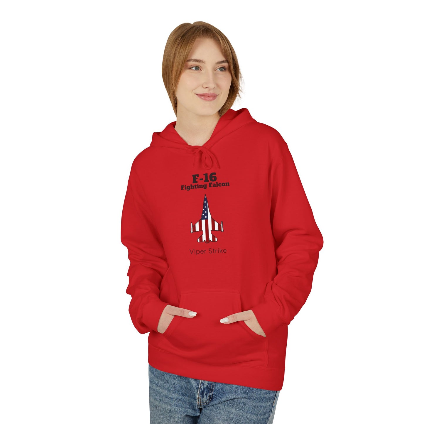 F-16 Fighting Falcon Hoodie Front Print
