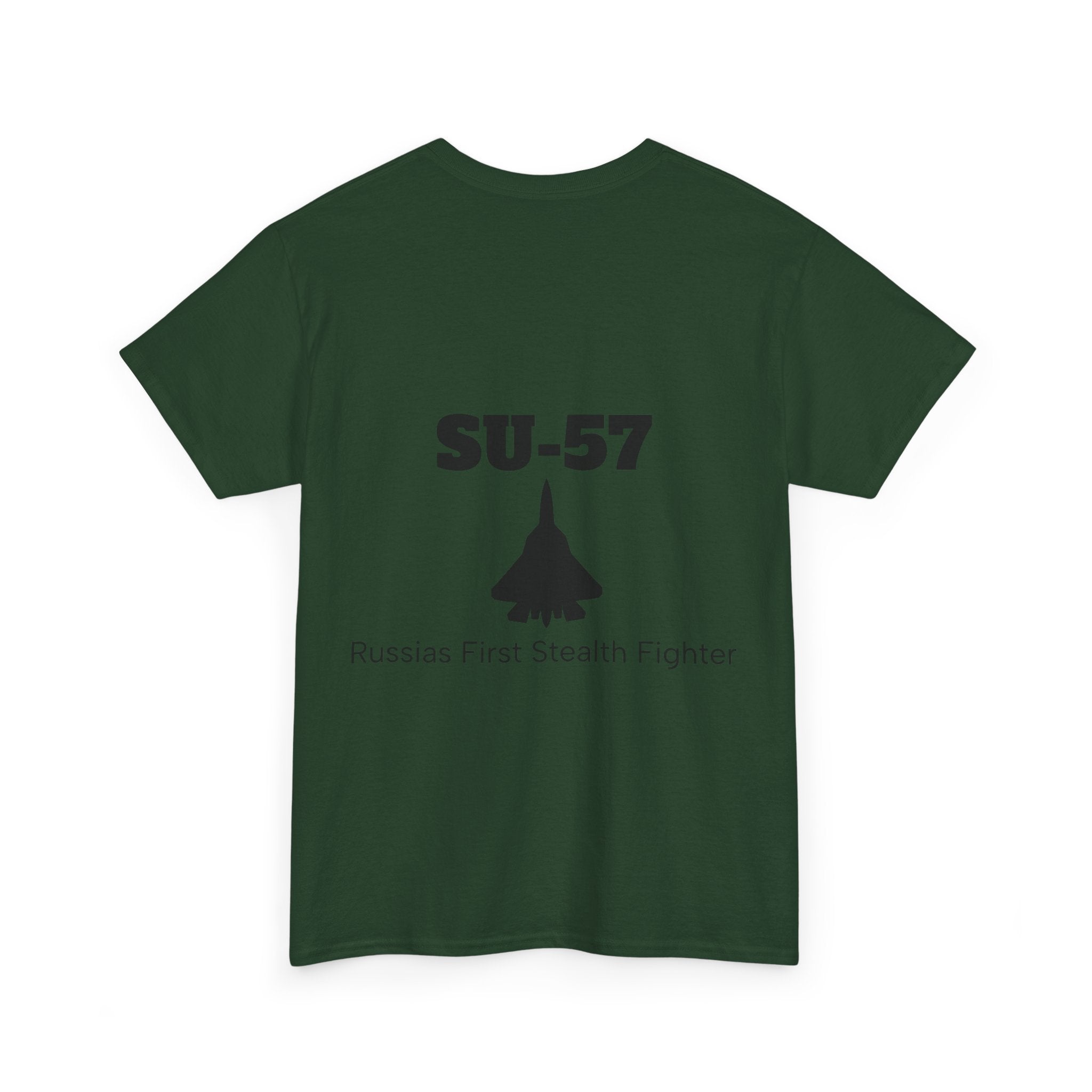 SU-57 Stealth Fighter Tee - BackPrint