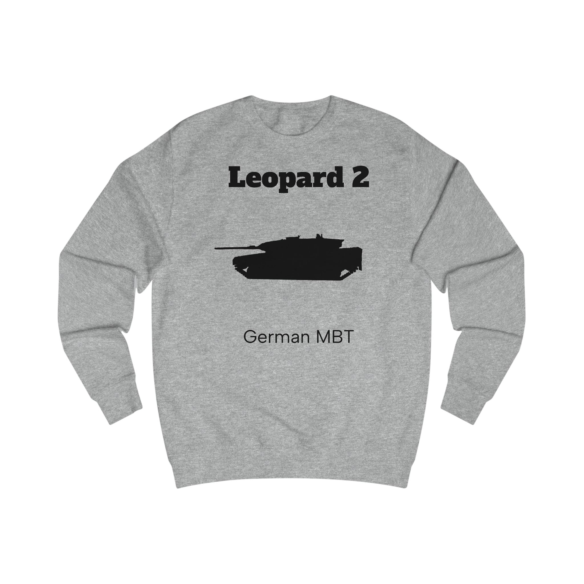 Leopard 2 German MBT Sweatshirt Frontprint