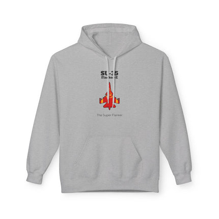 SU-35 Flanker-E Hoodie front print