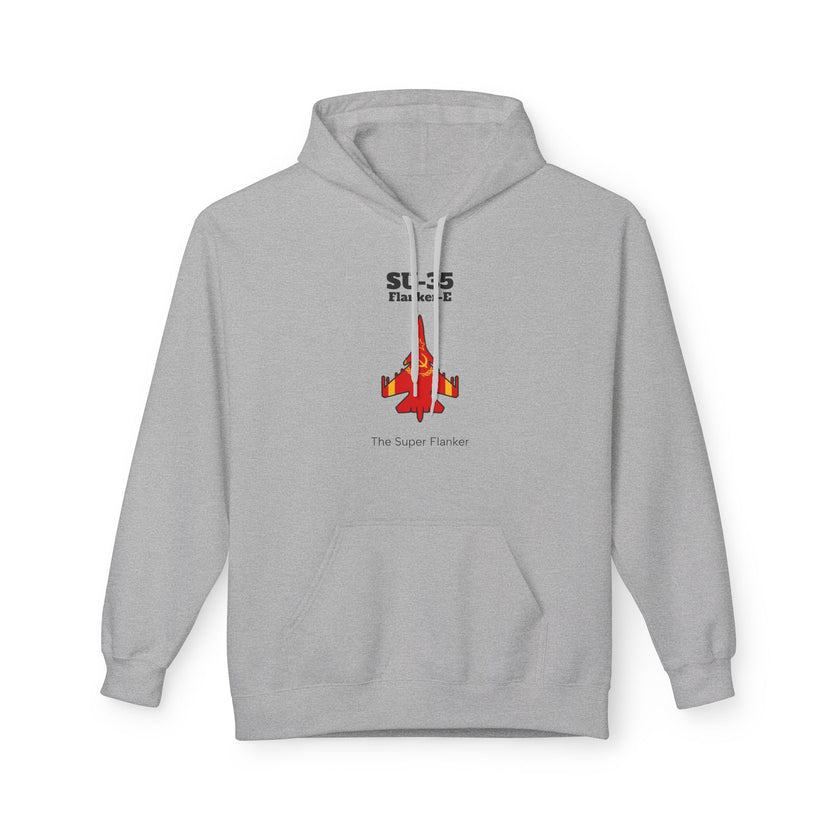 SU-35 Flanker-E Hoodie front print