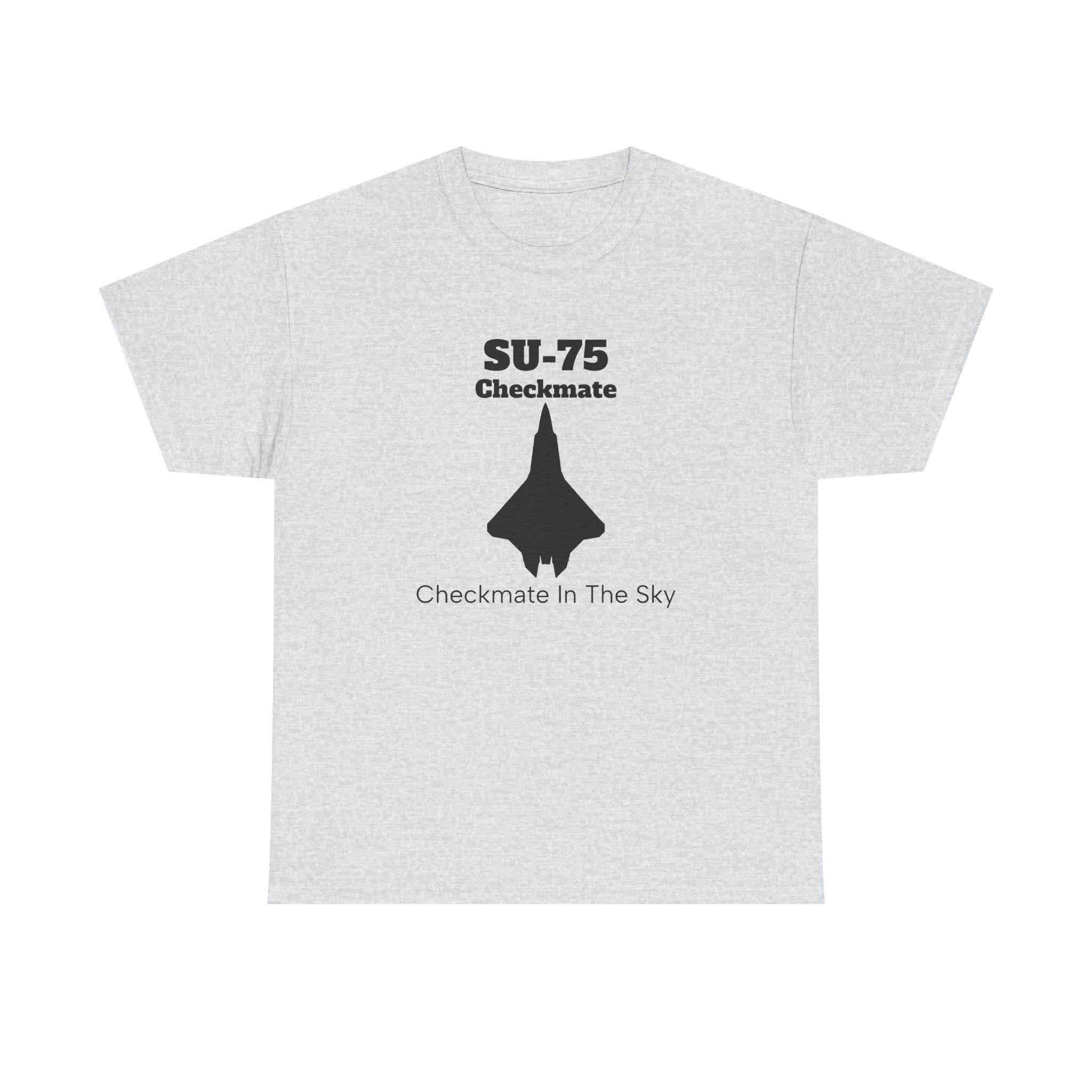 SU-75 Checkmate Unisex Heavy Cotton Tee - FrontPrint