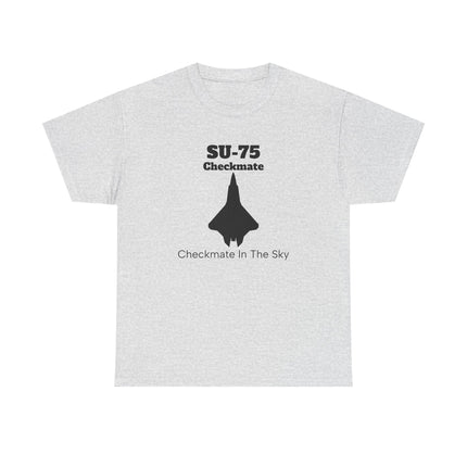 SU-75 Checkmate Unisex Heavy Cotton Tee - FrontPrint