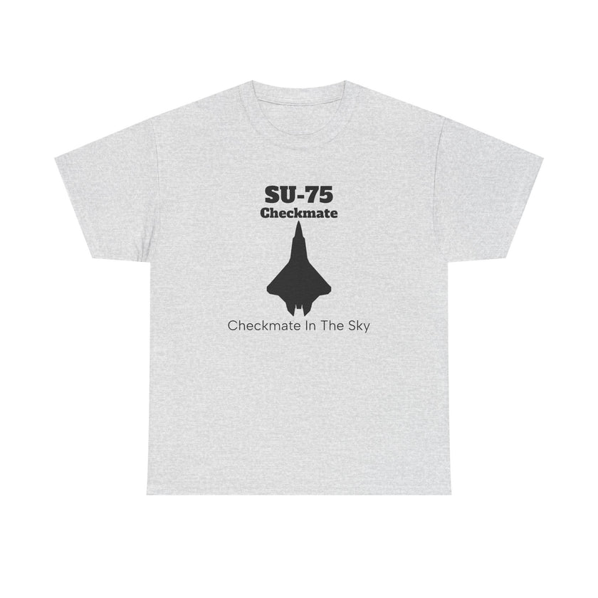 SU-75 Checkmate Unisex Heavy Cotton Tee - FrontPrint