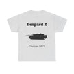 Leopard 2 German MBT T-Shirt  - FrontPrint