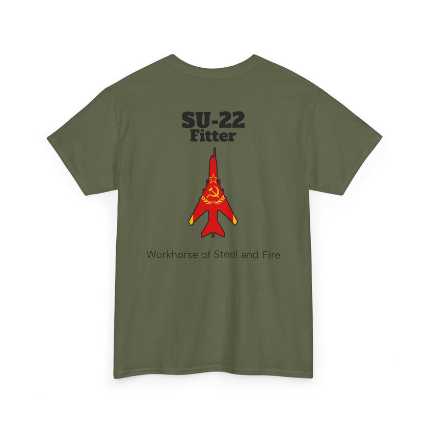 SU-22 Fitter  T-Shirt back print