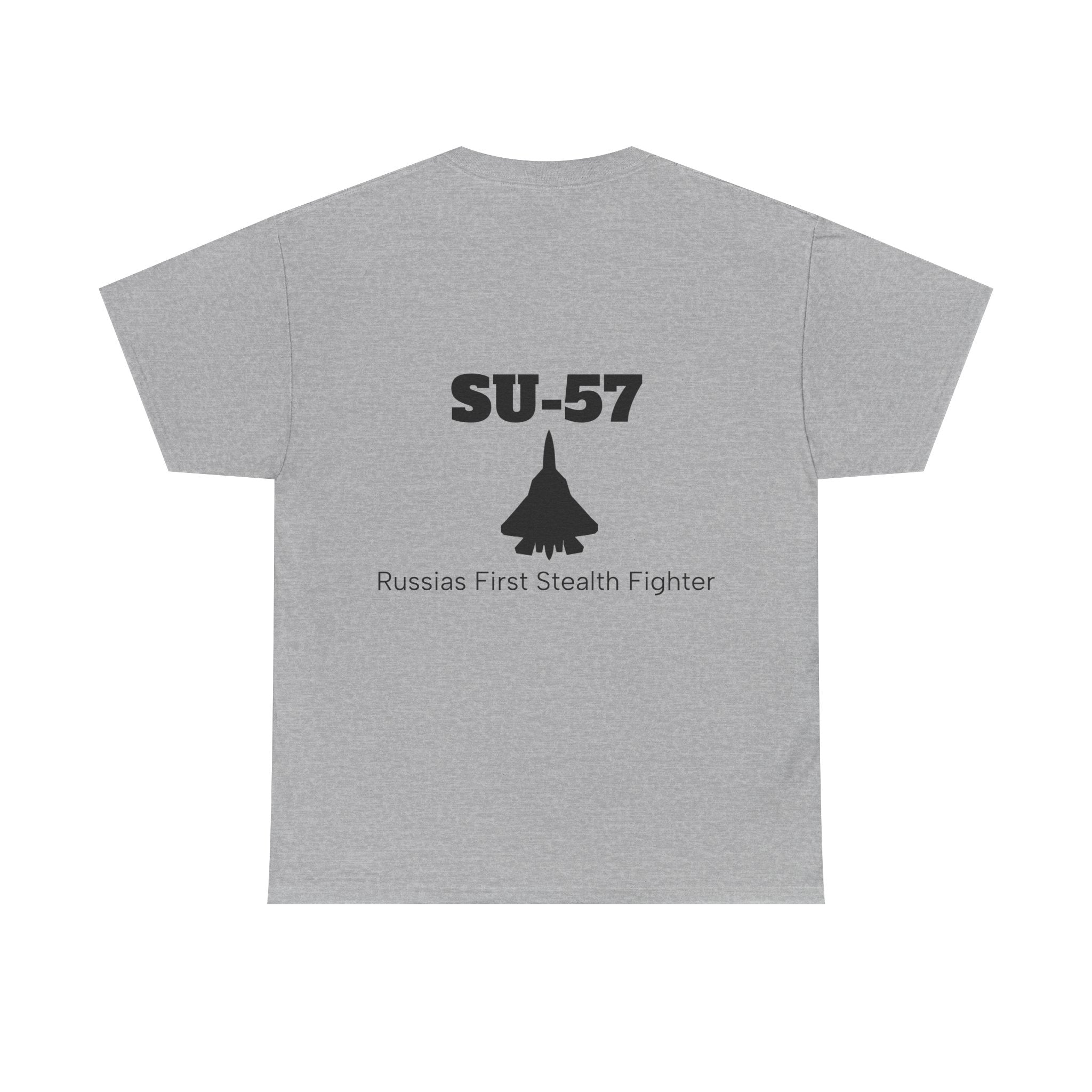 SU-57 Stealth Fighter Tee - BackPrint