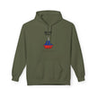 SU-57 Fighter Jet Fleece Hoodie front print