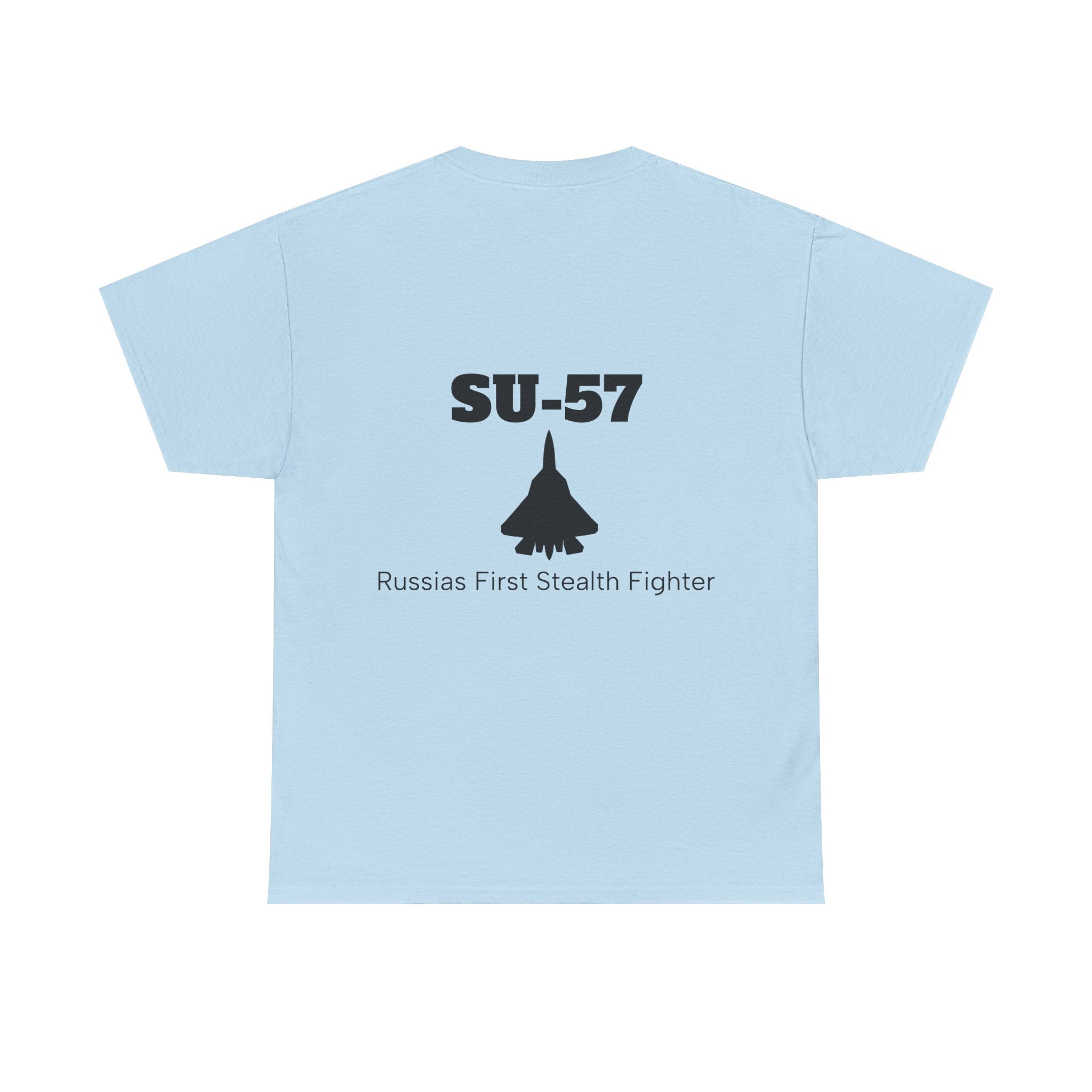 SU-57 Stealth Fighter Tee - BackPrint