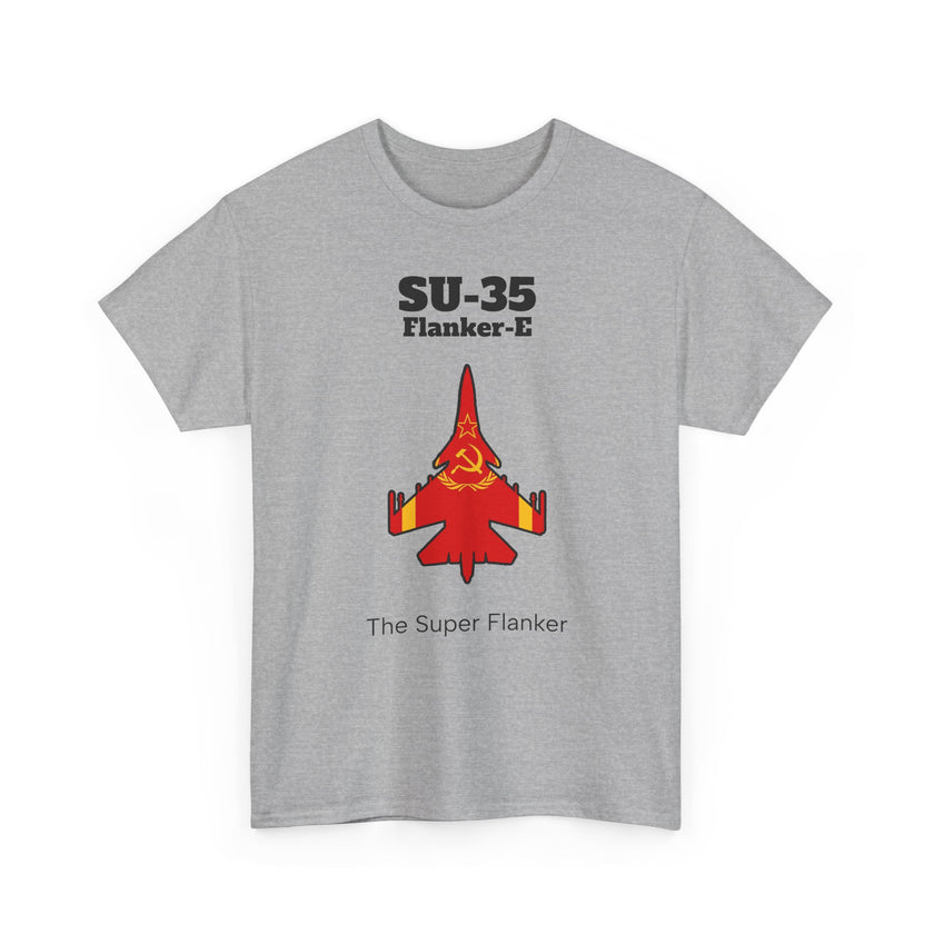 SU-35 Flanker-E T-Shirt front print